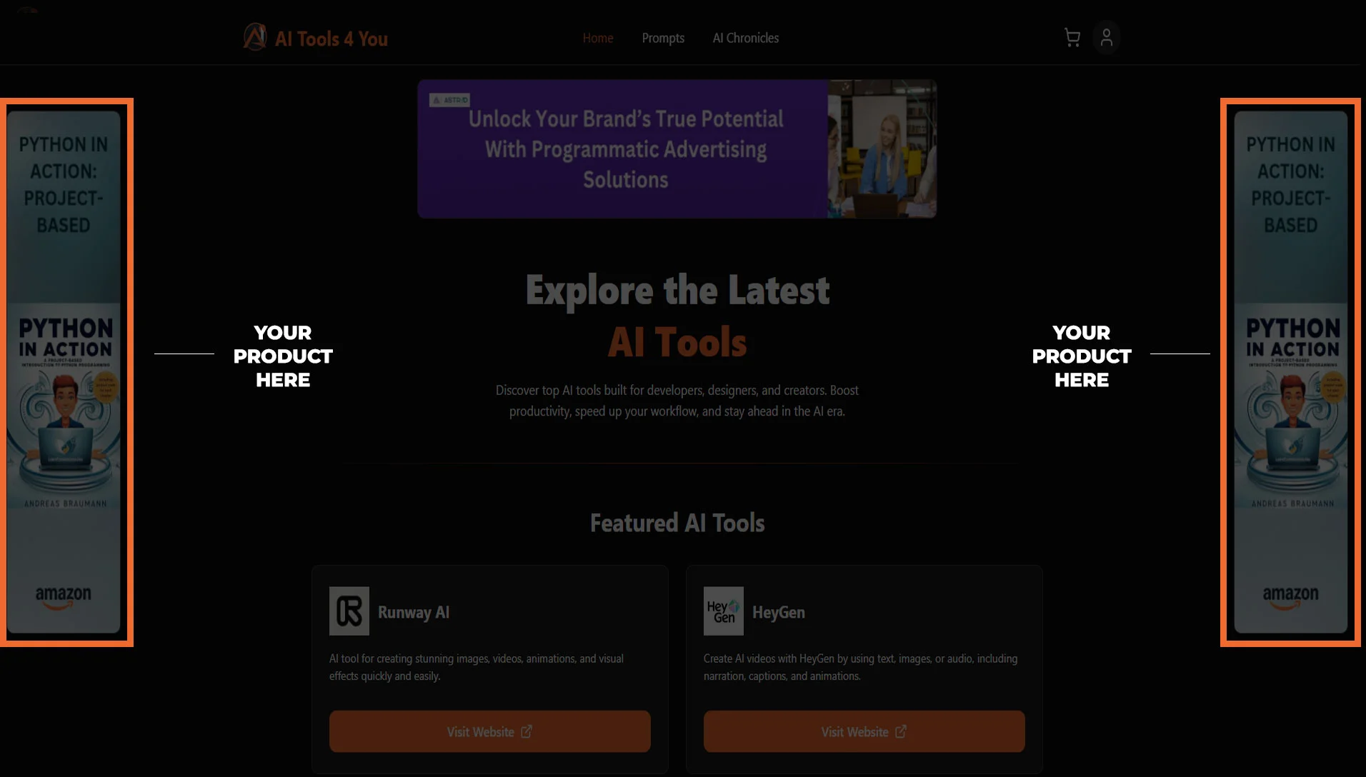 Left & Right Side Banners banner preview